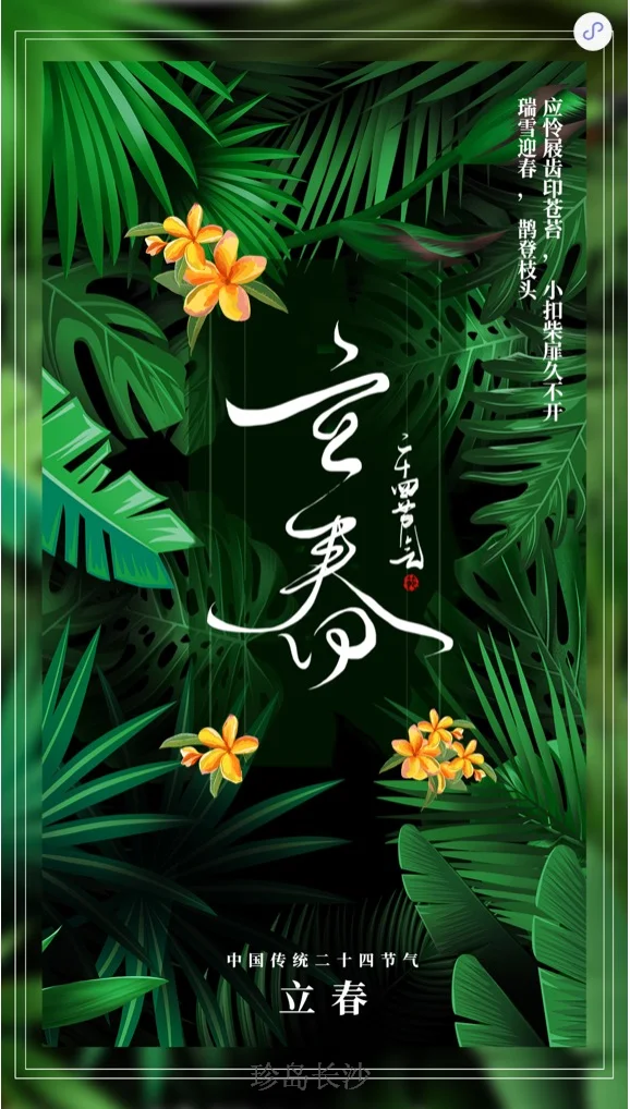 萬物複蘇，做一張立春海報喚醒朋友圈